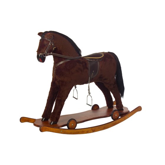 Schaukelpferd Angelo auf Rollbrett